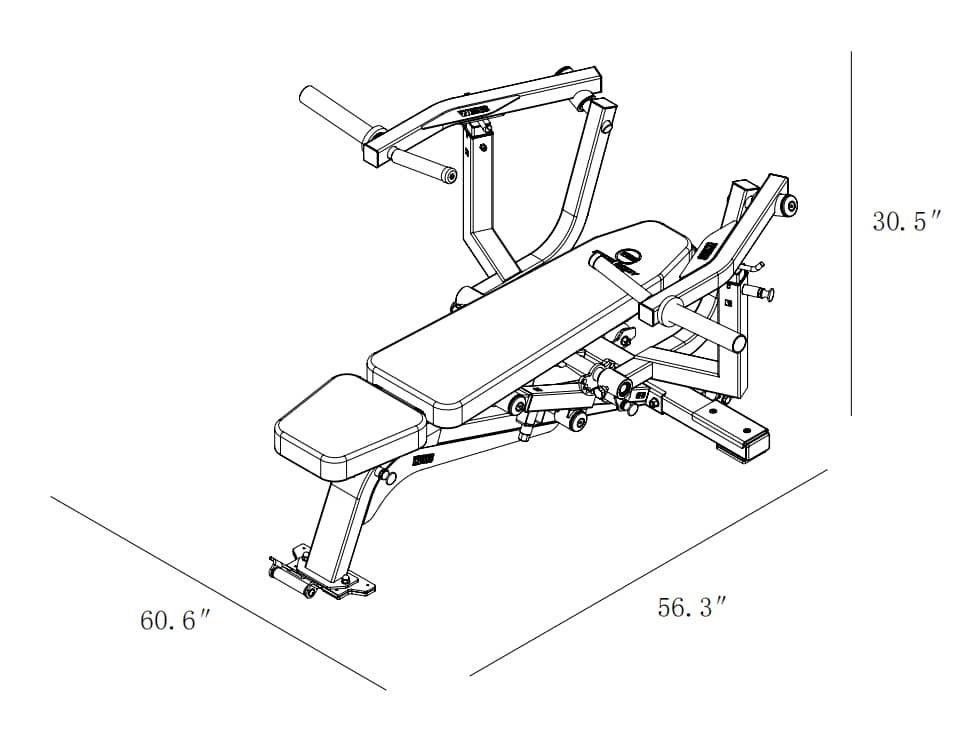 Chest Press Attachment 2.0 (Plate Loaded)